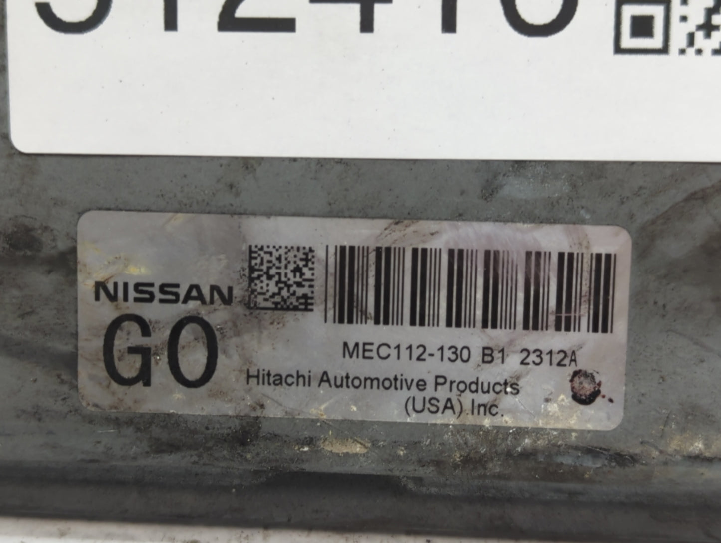 2011-2013 Nissan Altima PCM Engine Control Computer ECU ECM PCU OEM P/N:MEC112-130 B1 Fits Fits 2011 2012 2013 OEM Used Auto