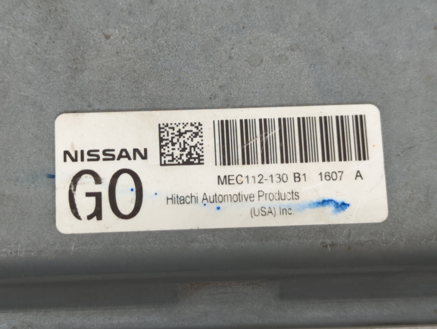 2011-2013 Nissan Altima PCM Engine Control Computer ECU ECM PCU OEM P/N:MEC112-130 B1 Fits Fits 2011 2012 2013 OEM Used Auto