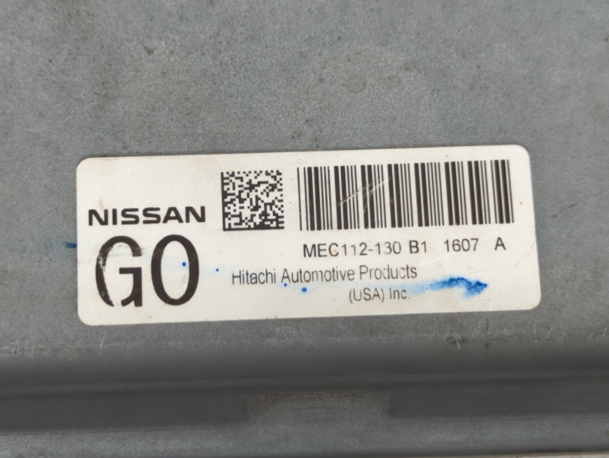 2011-2013 Nissan Altima PCM Engine Control Computer ECU ECM PCU OEM P/N:MEC112-130 B1 Fits 2011 2012 2013 OEM Used Auto Part