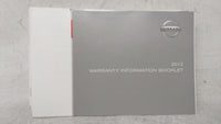 2012 Nissan Altima Owners Manual Book Guide OEM Used Auto Parts - Oemusedautoparts1.com