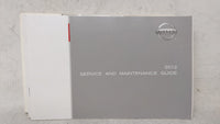 2012 Nissan Altima Owners Manual Book Guide OEM Used Auto Parts - Oemusedautoparts1.com
