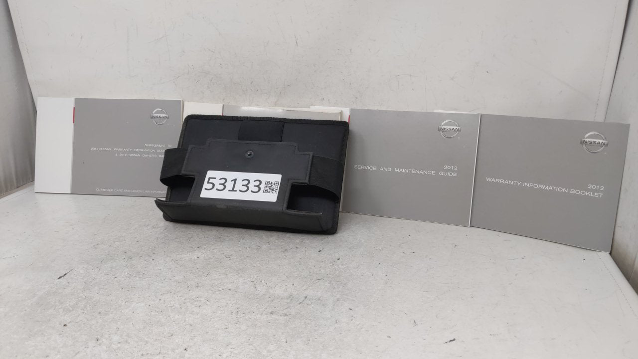 2012 Nissan Altima Owners Manual Book Guide OEM Used Auto Parts - Oemusedautoparts1.com
