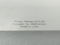 2012 Nissan Altima Owners Manual Book Guide OEM Used Auto Parts - Oemusedautoparts1.com