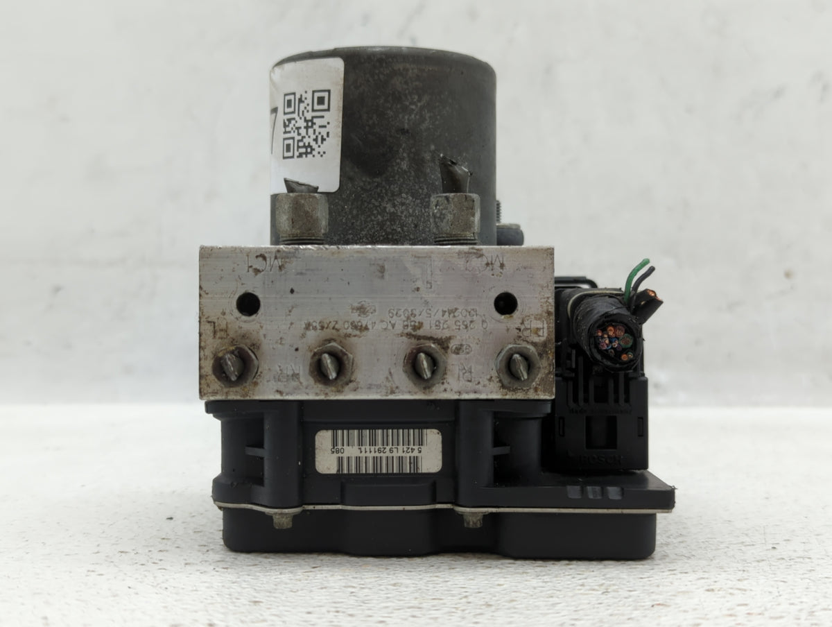 2011-2012 Nissan Altima Anti-Lock Brake ABS Pump Module Actuator OEM P/N:47660 ZX55A Fits Fits 2011 2012 OEM Used Auto Parts