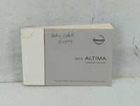2012 Nissan Altima Owners Manual Book Guide P/N:OM2E 0L32U2 OEM Used Auto Parts - Oemusedautoparts1.com
