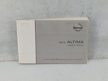 2012 Nissan Altima Owners Manual Book Guide P/N:OM2E 0L32U0 OEM Used Auto Parts - Oemusedautoparts1.com