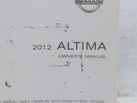 2012 Nissan Altima Owners Manual Book Guide P/N:OM2E 0L32U0 OEM Used Auto Parts - Oemusedautoparts1.com
