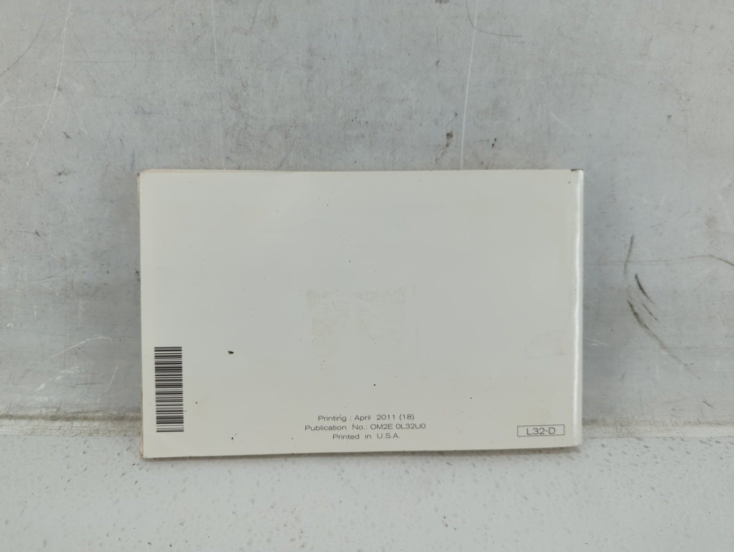 2012 Nissan Altima Owners Manual Book Guide P/N:OM2E 0L32U0 OEM Used Auto Parts - Oemusedautoparts1.com