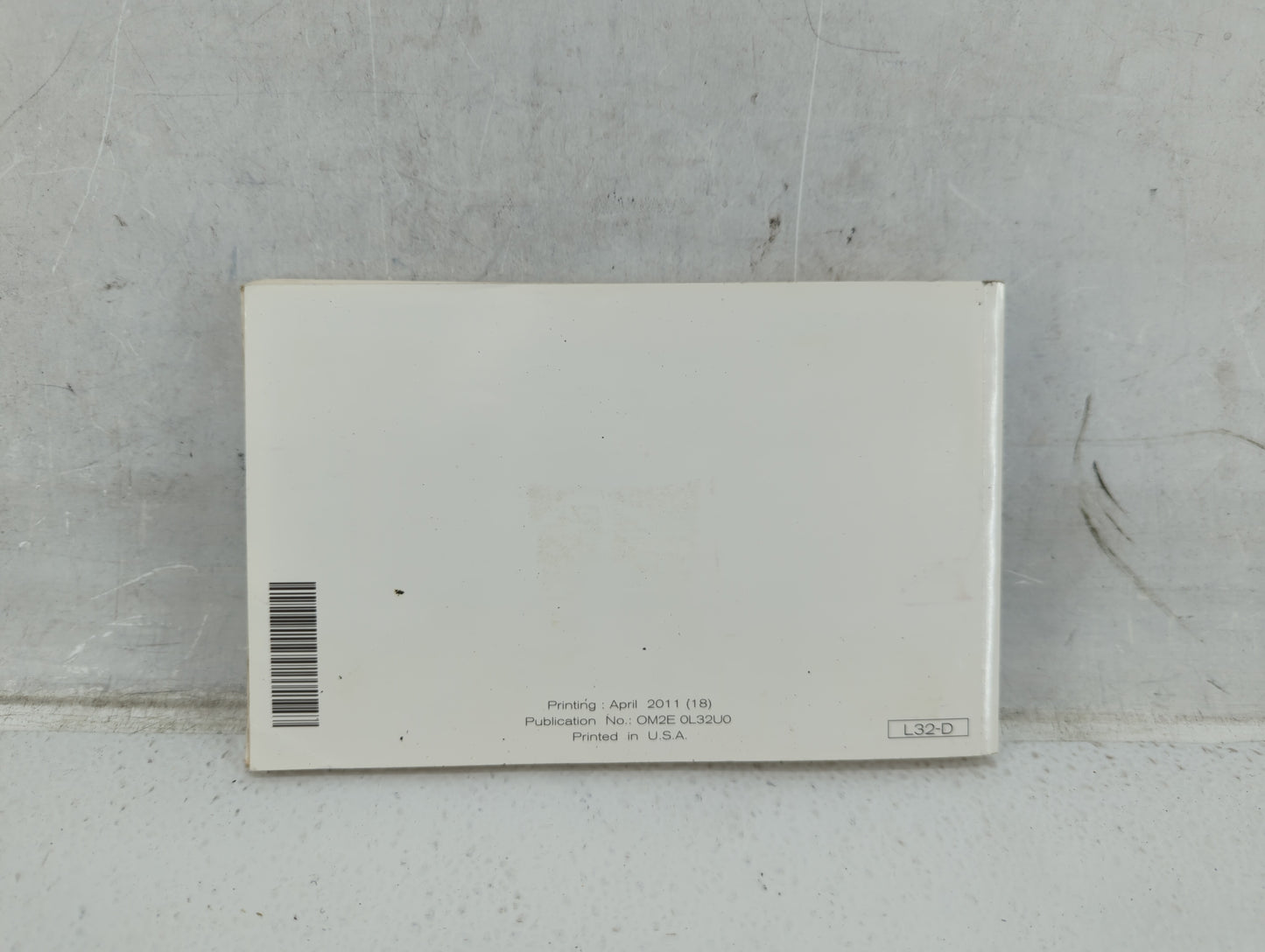 2012 Nissan Altima Owners Manual Book Guide P/N:OM2E 0L32U0 OEM Used Auto Parts - Oemusedautoparts1.com
