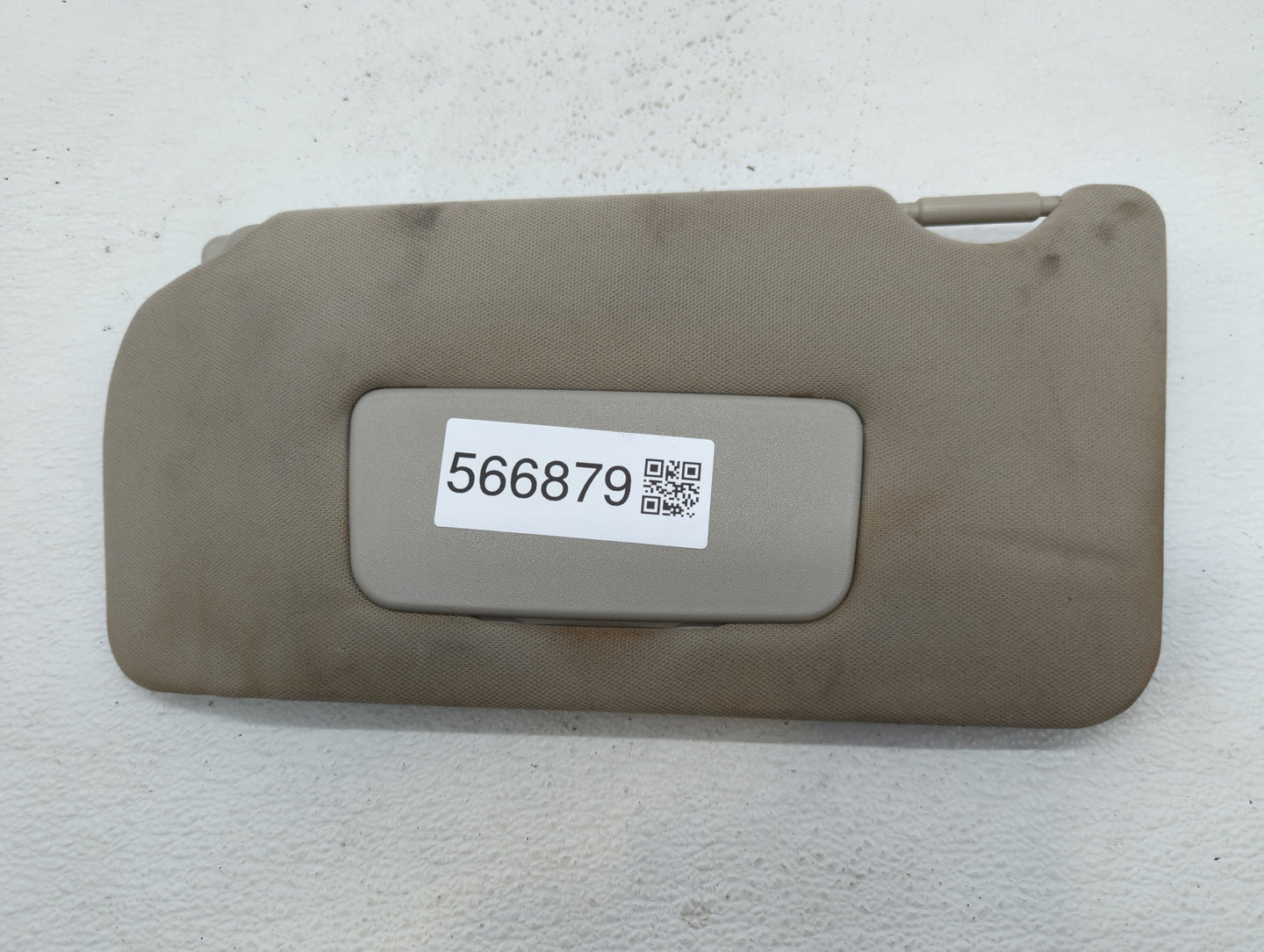 2010-2012 Nissan Altima Sun Visor Shade Replacement Passenger Right Mirror Fits Fits 2010 2011 2012 OEM Used Auto Parts - Oe