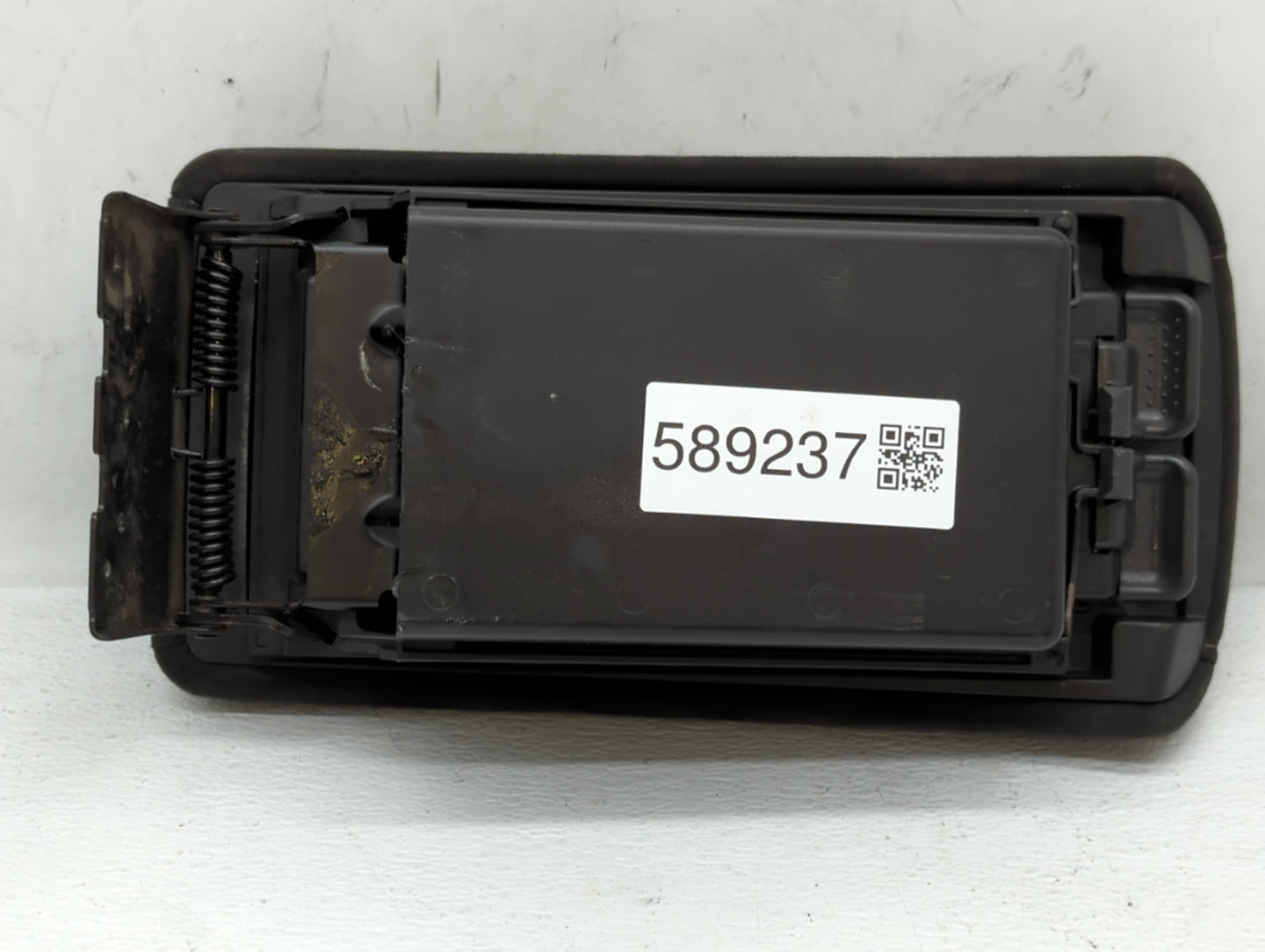 2010-2013 Nissan Altima Center Console Armrest Cover Lid Black - Oemusedautoparts1.com