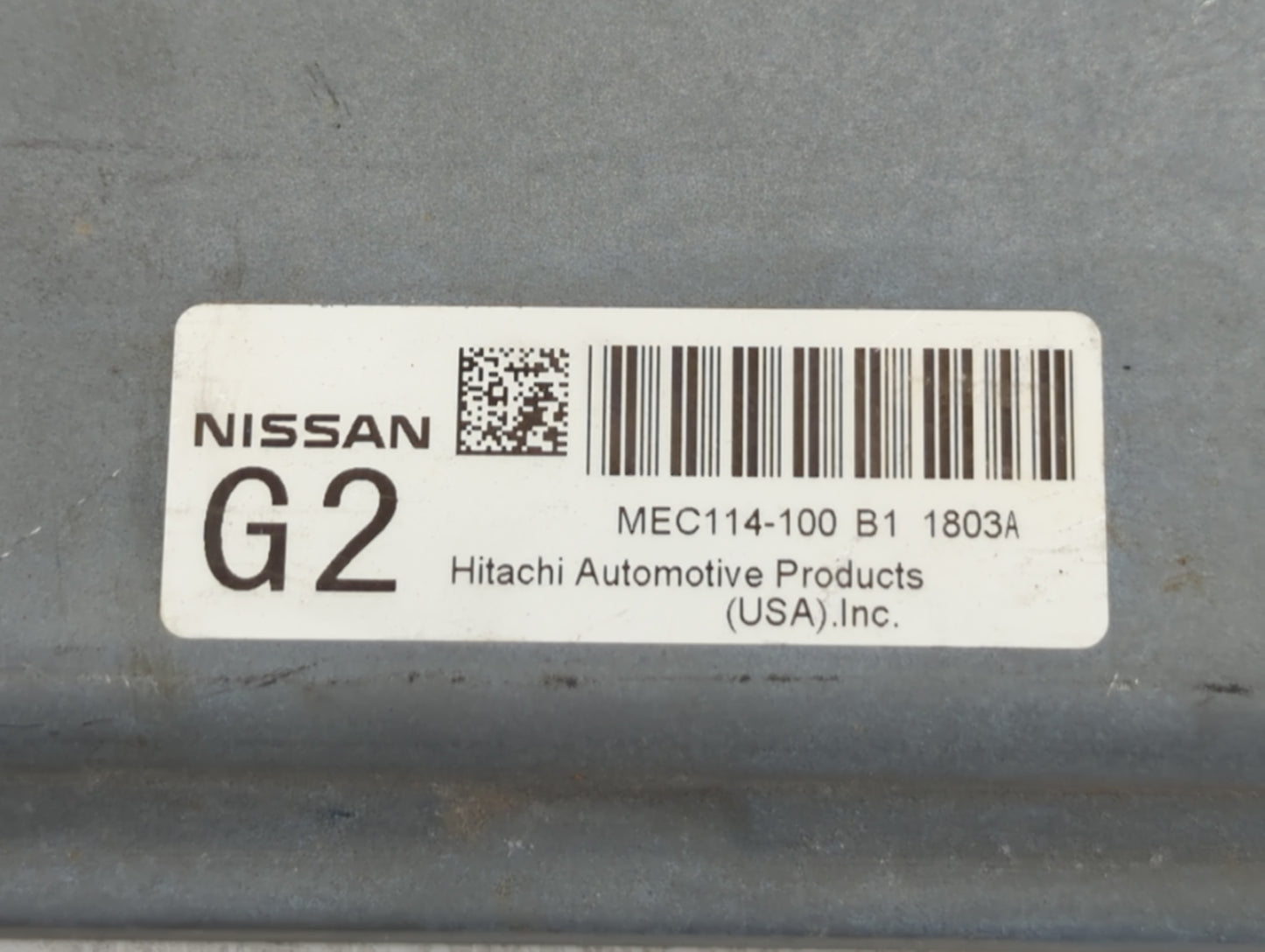 2011-2013 Nissan Altima PCM Engine Control Computer ECU ECM PCU OEM P/N:MEC114-100 B1 1803A Fits Fits 2011 2012 2013 OEM Use