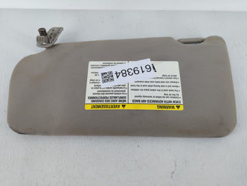 2010-2012 Nissan Altima Sun Visor Shade Replacement Passenger Right Mirror Fits Fits 2010 2011 2012 OEM Used Auto Parts - Oe