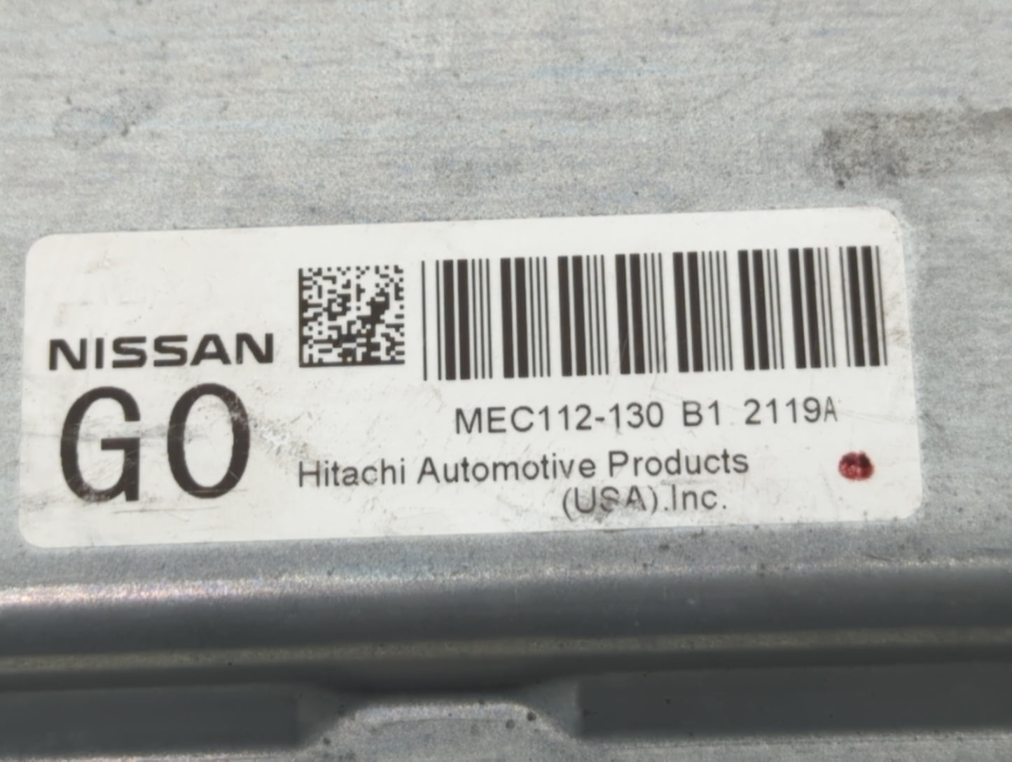 2011-2013 Nissan Altima PCM Engine Control Computer ECU ECM PCU OEM P/N:MEC-112-130 B1 2119A Fits Fits 2011 2012 2013 OEM Us