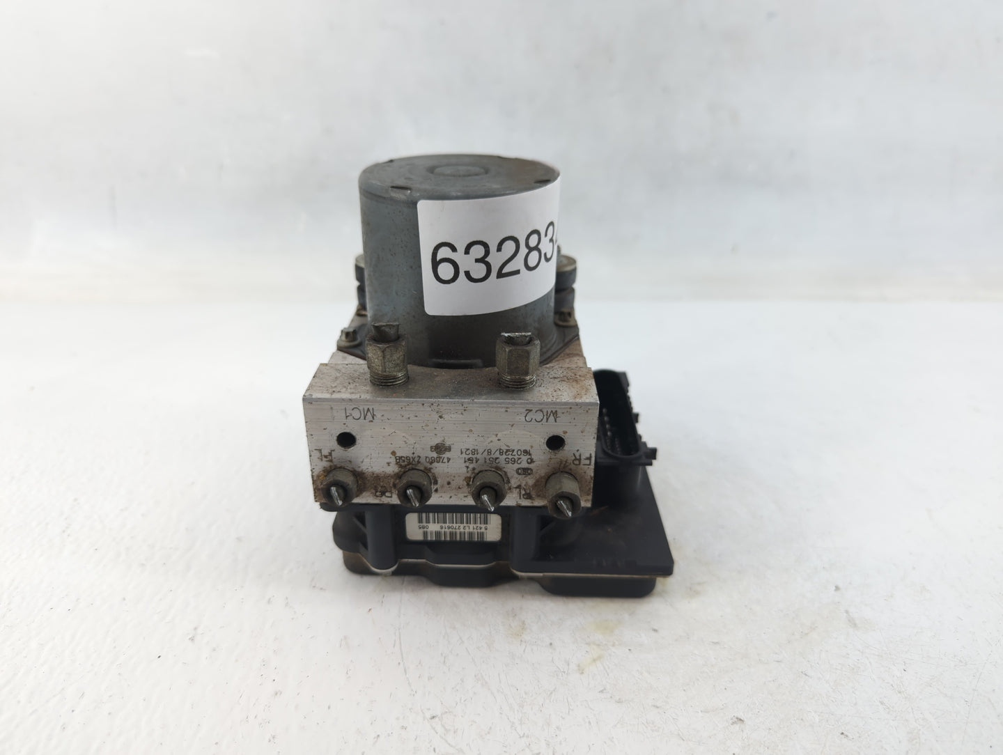2011-2012 Nissan Altima ABS Pump Control Module Replacement P/N:47660 ZX65B 0 265 251 451 Fits Fits 2011 2012 OEM Used Auto 