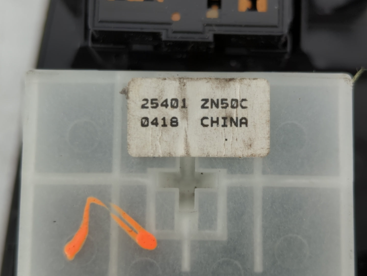 2007-2012 Nissan Altima Master Power Window Switch Replacement Driver Side Left P/N:25401 ZN50C Fits OEM Used Auto Parts - O