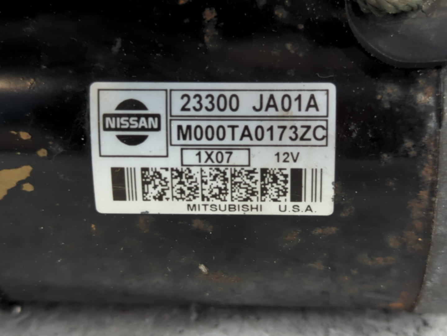 2007-2013 Nissan Altima Car Starter Motor Solenoid OEM P/N:M000TA0173ZC 23300 JA01A Fits Fits 2007 2008 2009 2010 2011 2012 