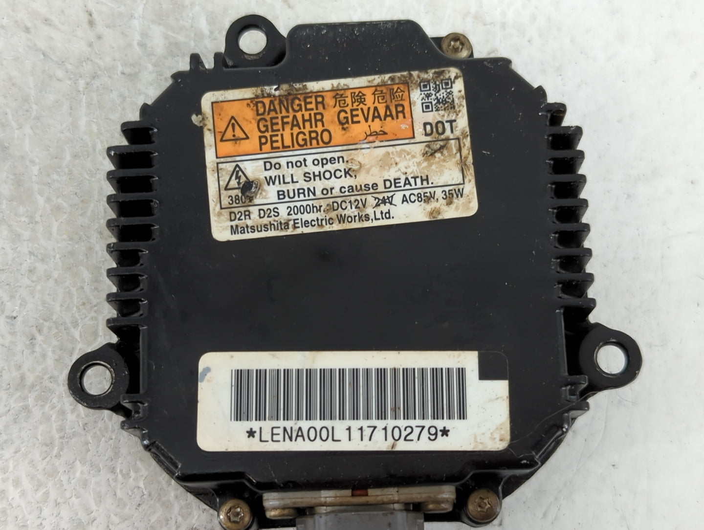 2012 Nissan Altima Headlight Ballast Head Light - Oemusedautoparts1.com