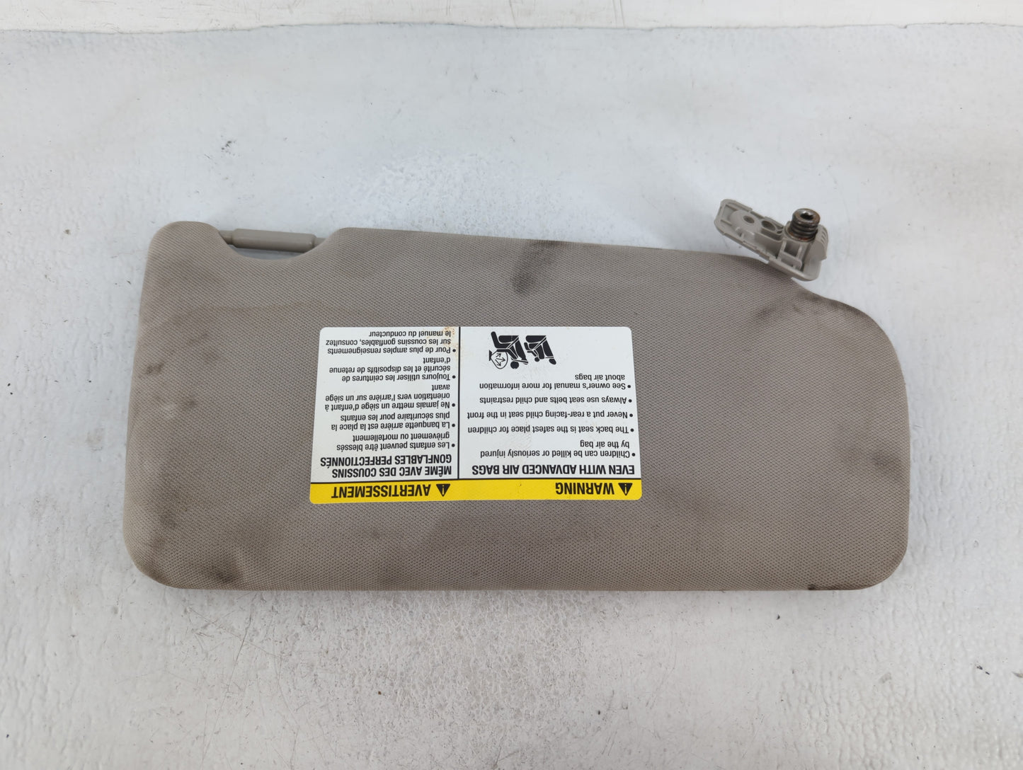 2010-2012 Nissan Altima Sun Visor Shade Replacement Driver Left Mirror Fits Fits 2010 2011 2012 OEM Used Auto Parts - Oemuse