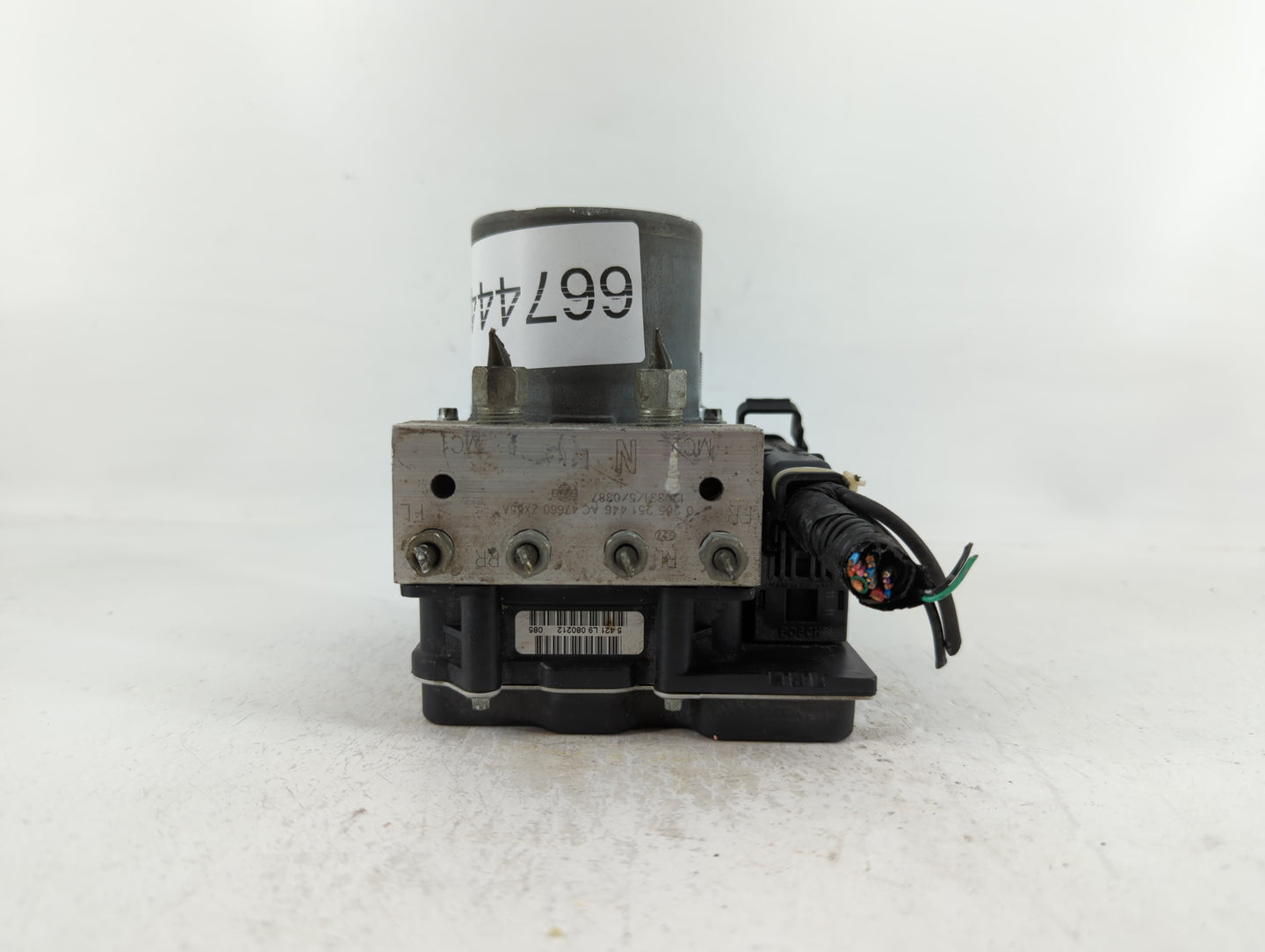 2011-2012 Nissan Altima ABS Pump Control Module Replacement P/N:47660 ZX65A 0 265 251 446 AC Fits Fits 2011 2012 OEM Used Au
