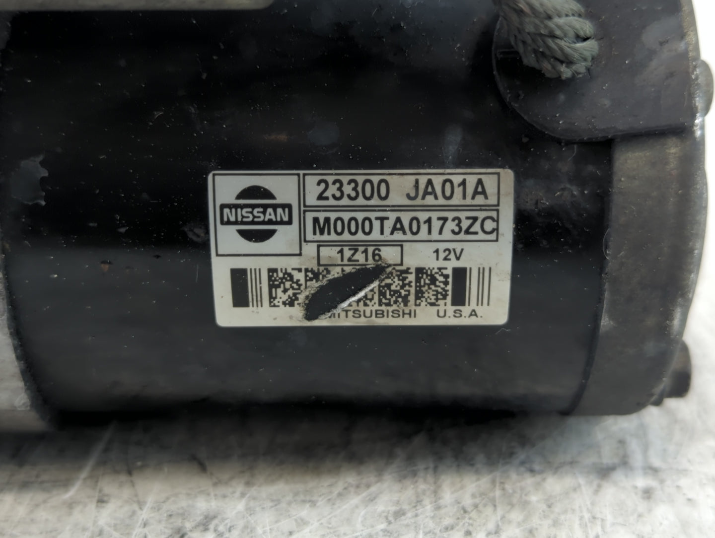 2007-2013 Nissan Altima Car Starter Motor Solenoid OEM P/N:M000TA0173ZC 23300 JA01A Fits Fits 2007 2008 2009 2010 2011 2012 