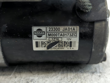 2007-2013 Nissan Altima Car Starter Motor Solenoid OEM P/N:M000TA0173ZC 23300 JA01A Fits Fits 2007 2008 2009 2010 2011 2012 2013 OEM Used Auto Parts