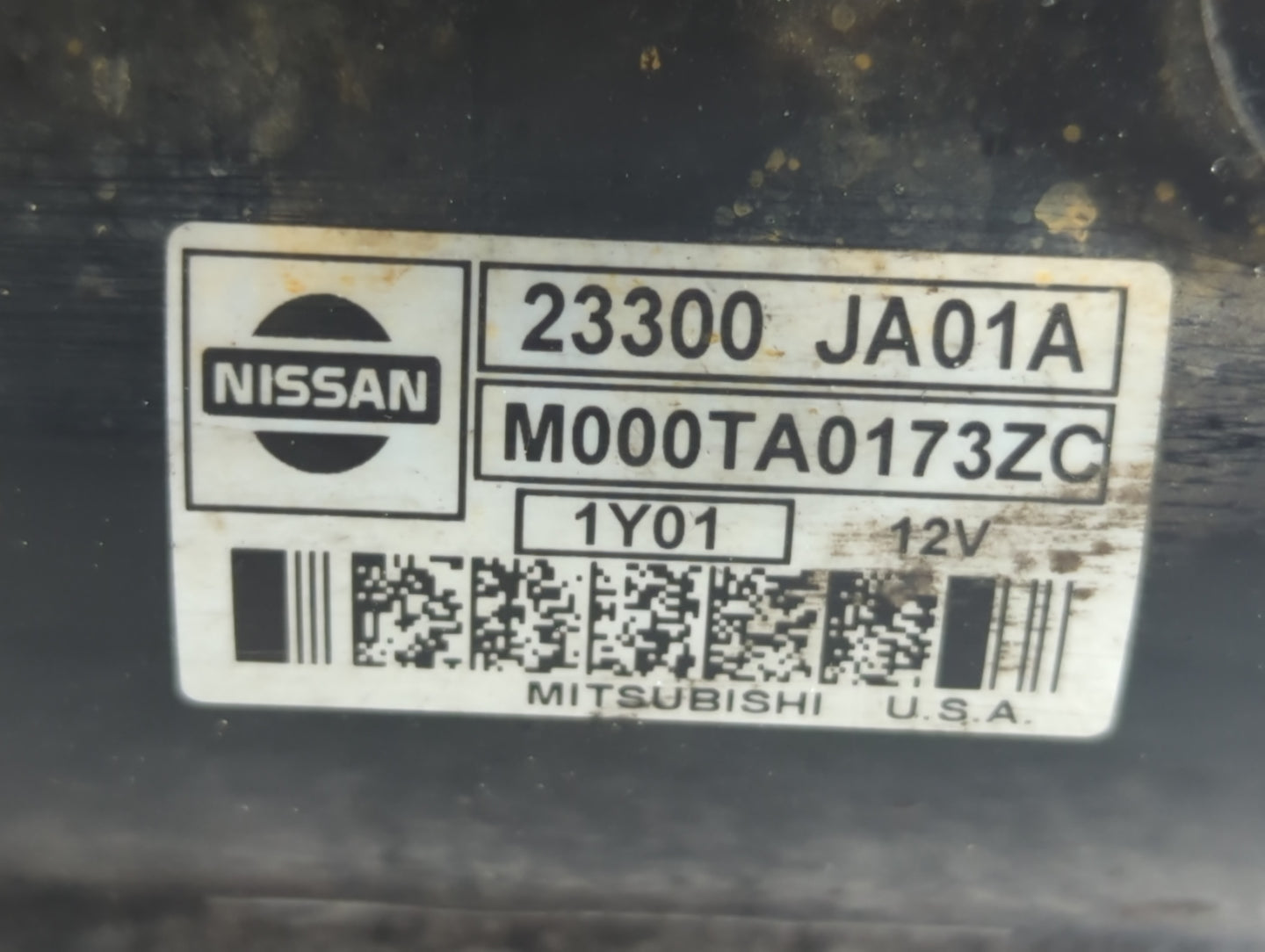 2007-2013 Nissan Altima Car Starter Motor Solenoid OEM P/N:M000TA0173ZC 23300 JA01A Fits Fits 2007 2008 2009 2010 2011 2012 