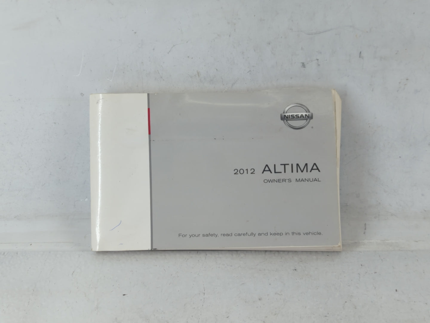 2012 Nissan Altima Owners Manual Book Guide OEM Used Auto Parts - Oemusedautoparts1.com