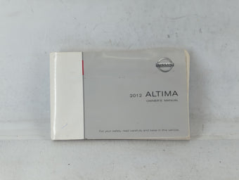compare product 2012 Nissan Altima Owners Manual Book Guide OEM Used Auto Parts