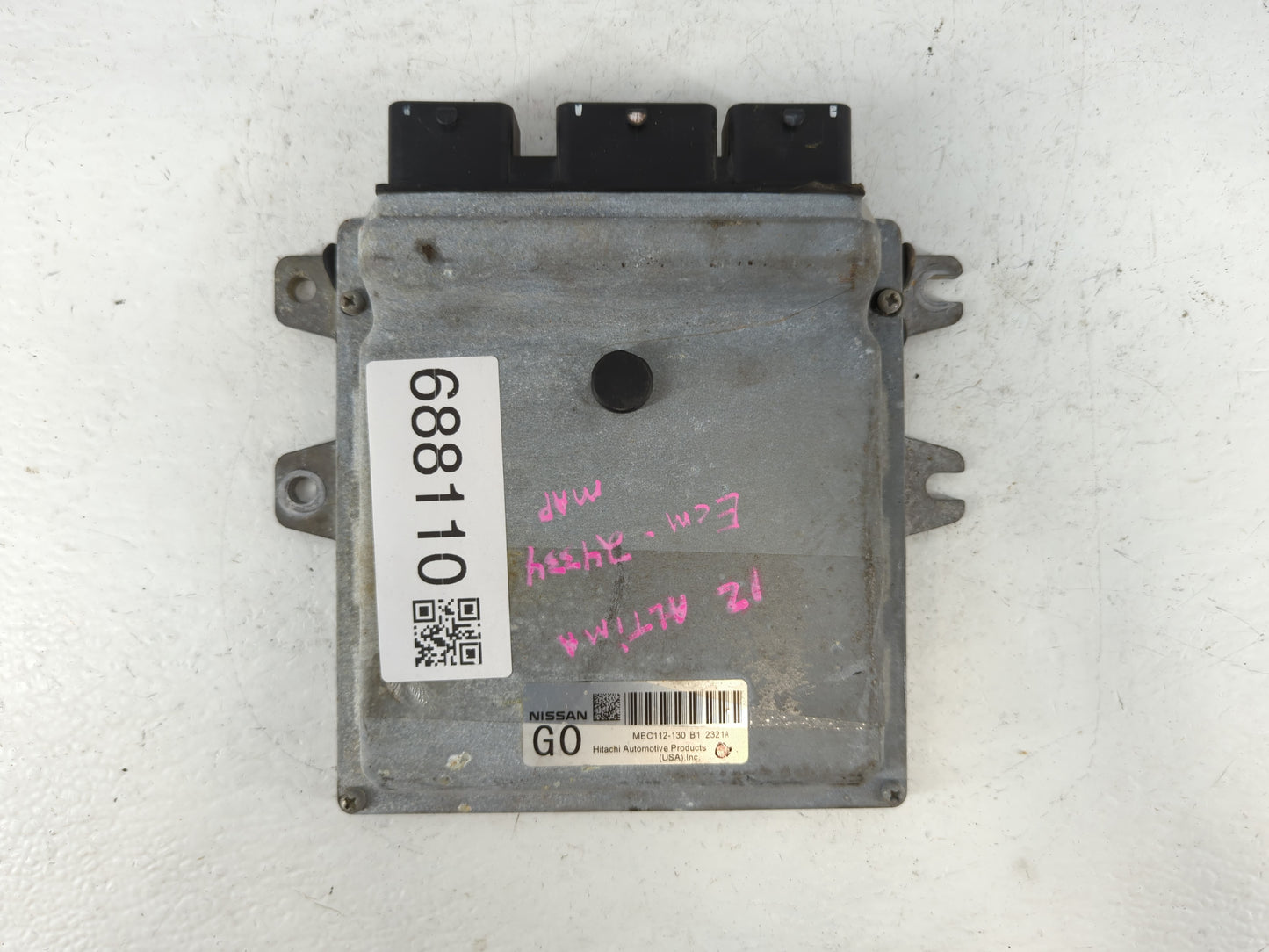 2011-2013 Nissan Altima PCM Engine Control Computer ECU ECM PCU OEM P/N:MEC112-130 B1 MEC112-130 B1 1X14A Fits Fits 2011 201