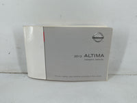 2012 Nissan Altima Owners Manual Book Guide P/N:OM2E 0L32U2 OEM Used Auto Parts - Oemusedautoparts1.com
