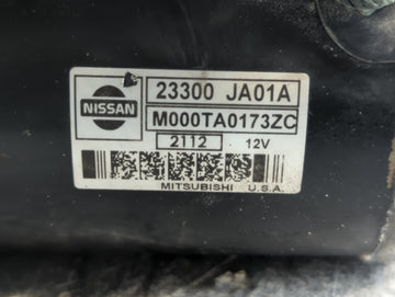 2007-2013 Nissan Altima Car Starter Motor Solenoid OEM P/N:M000TA0173ZC 23300 JA01A Fits Fits 2007 2008 2009 2010 2011 2012 2013 OEM Used Auto Parts
