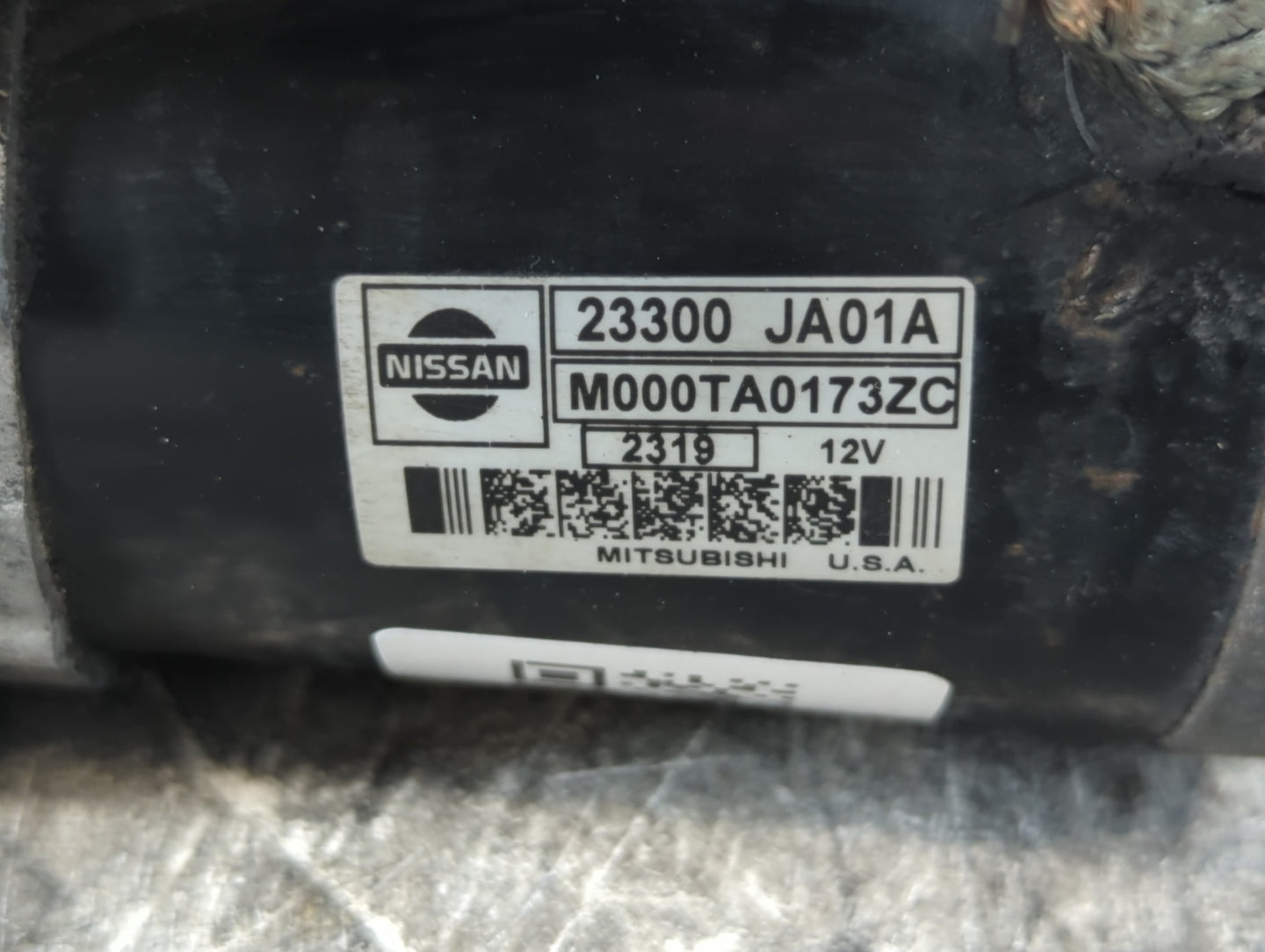 2007-2013 Nissan Altima Car Starter Motor Solenoid OEM P/N:M000TA0173ZC 23300 JA01A Fits Fits 2007 2008 2009 2010 2011 2012 