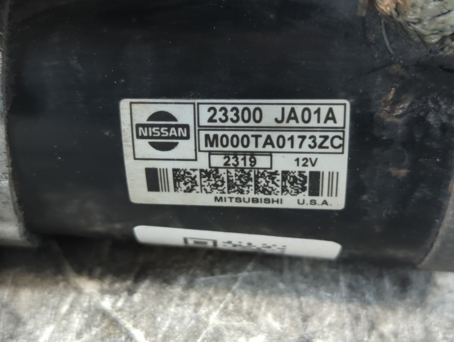 2007-2013 Nissan Altima Car Starter Motor Solenoid OEM P/N:M000TA0173ZC 23300 JA01A Fits Fits 2007 2008 2009 2010 2011 2012 