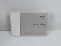 2012 Nissan Altima Owners Manual Book Guide P/N:OM2E-OL32U0 OEM Used Auto Parts - Oemusedautoparts1.com