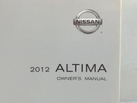 2012 Nissan Altima Owners Manual Book Guide P/N:OM2E-OL32U0 OEM Used Auto Parts - Oemusedautoparts1.com