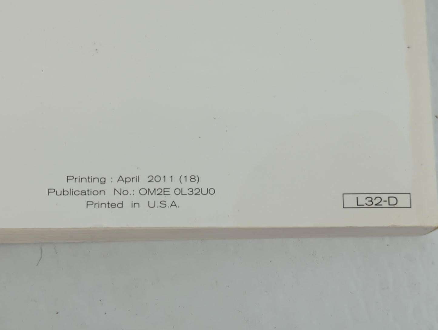 2012 Nissan Altima Owners Manual Book Guide P/N:OM2E-OL32U0 OEM Used Auto Parts - Oemusedautoparts1.com