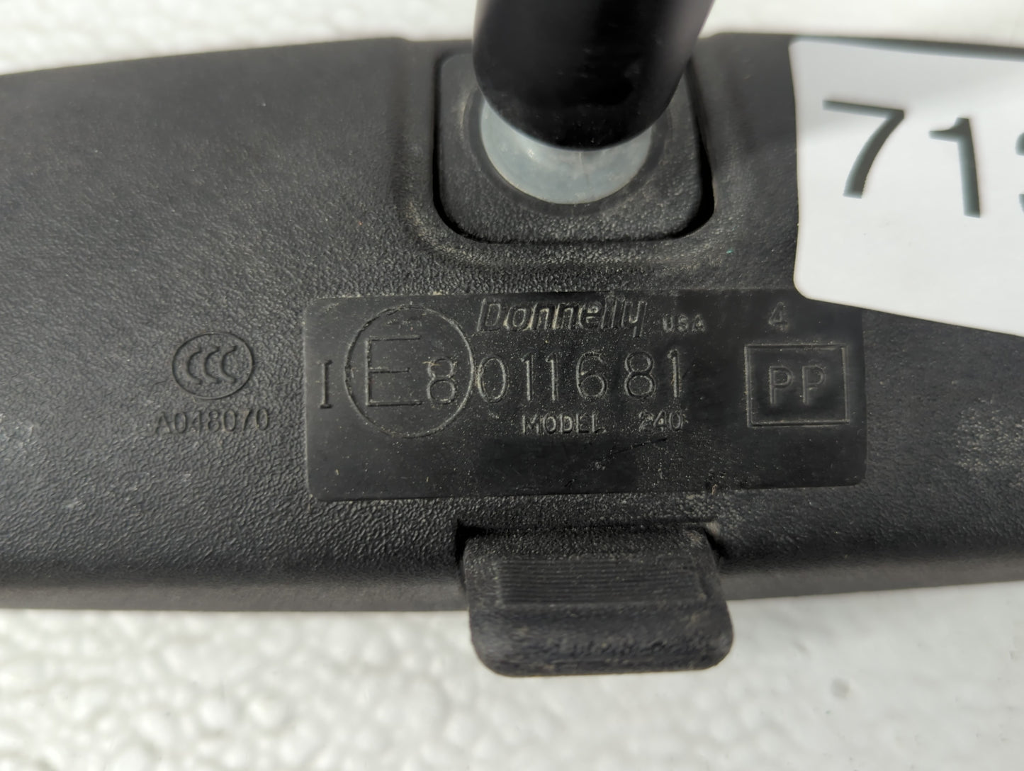 2012 Nissan Altima Interior Rear View Mirror Replacement OEM P/N:IE8011681 Fits OEM Used Auto Parts - Oemusedautoparts1.com