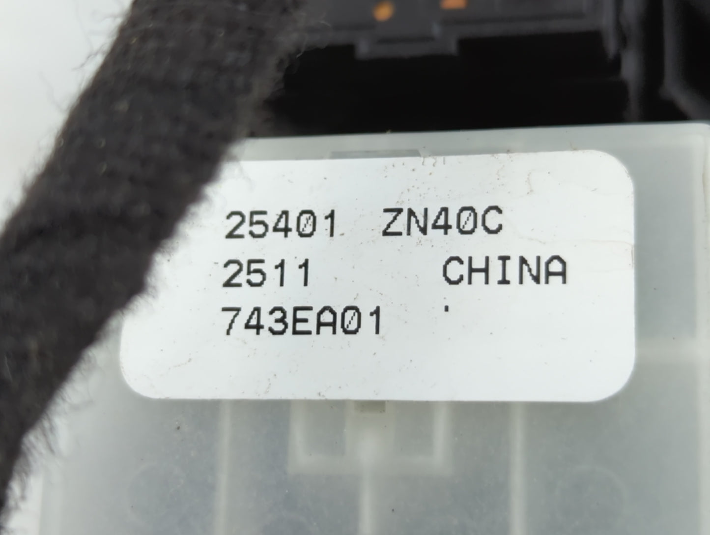 2007-2012 Nissan Altima Master Power Window Switch Replacement Driver Side Left P/N:25401 ZN40C Fits OEM Used Auto Parts - O