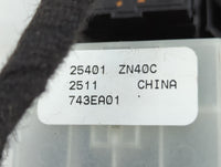 2007-2012 Nissan Altima Master Power Window Switch Replacement Driver Side Left P/N:25401 ZN40C Fits OEM Used Auto Parts - O