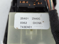 2007-2012 Nissan Altima Master Power Window Switch Replacement Driver Side Left P/N:25401 ZN40C Fits OEM Used Auto Parts - O