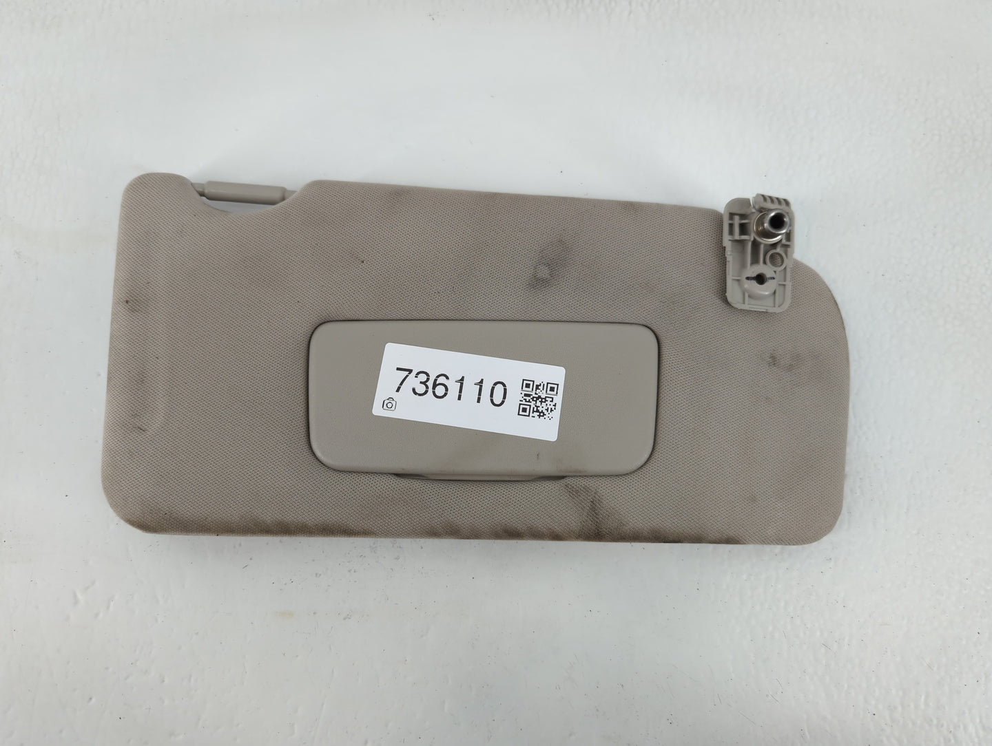 2010-2012 Nissan Altima Sun Visor Shade Replacement Passenger Right Mirror Fits Fits 2010 2011 2012 OEM Used Auto Parts - Oe
