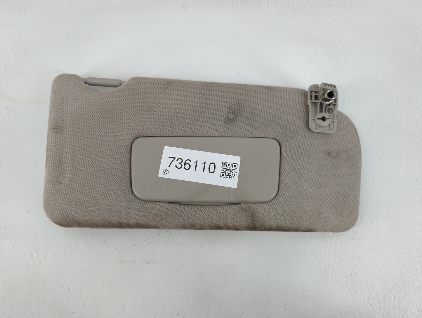 2010-2012 Nissan Altima Sun Visor Shade Replacement Passenger Right Mirror Fits Fits 2010 2011 2012 OEM Used Auto Parts - Oe