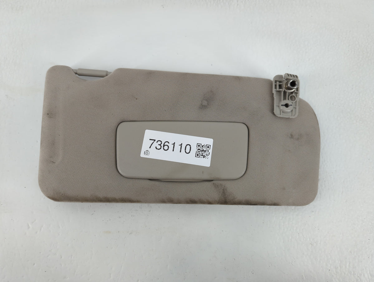 2010-2012 Nissan Altima Sun Visor Shade Replacement Passenger Right Mirror Fits Fits 2010 2011 2012 OEM Used Auto Parts - Oe