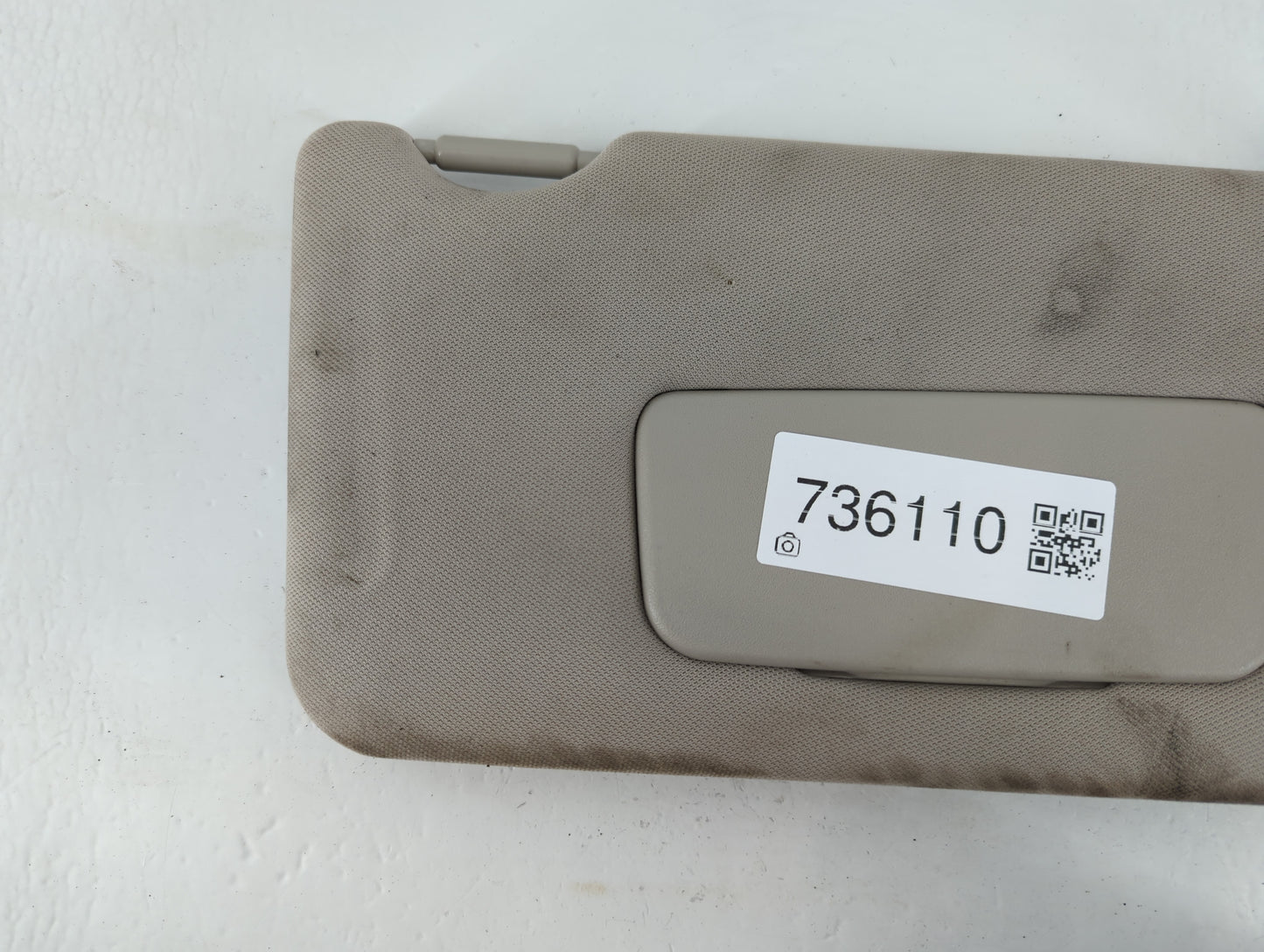 2010-2012 Nissan Altima Sun Visor Shade Replacement Passenger Right Mirror Fits Fits 2010 2011 2012 OEM Used Auto Parts - Oe