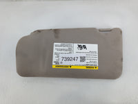 2010-2012 Nissan Altima Sun Visor Shade Replacement Passenger Right Mirror Fits Fits 2010 2011 2012 OEM Used Auto Parts - Oe