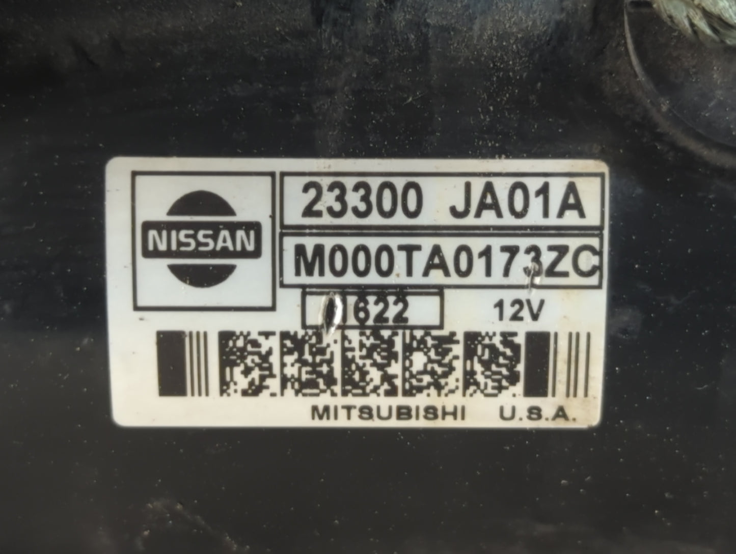 2007-2013 Nissan Altima Car Starter Motor Solenoid OEM P/N:23300 JA1A Fits Fits 2007 2008 2009 2010 2011 2012 2013 OEM Used 