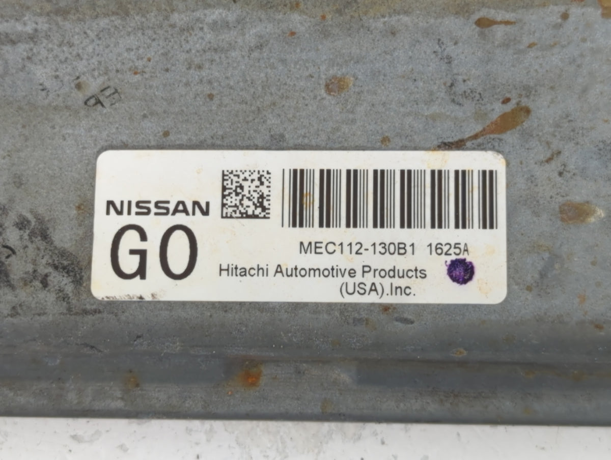 2011-2013 Nissan Altima PCM Engine Control Computer ECU ECM PCU OEM P/N:MEC112-130B1 1625A Fits 2011 2012 2013 OEM Used Auto