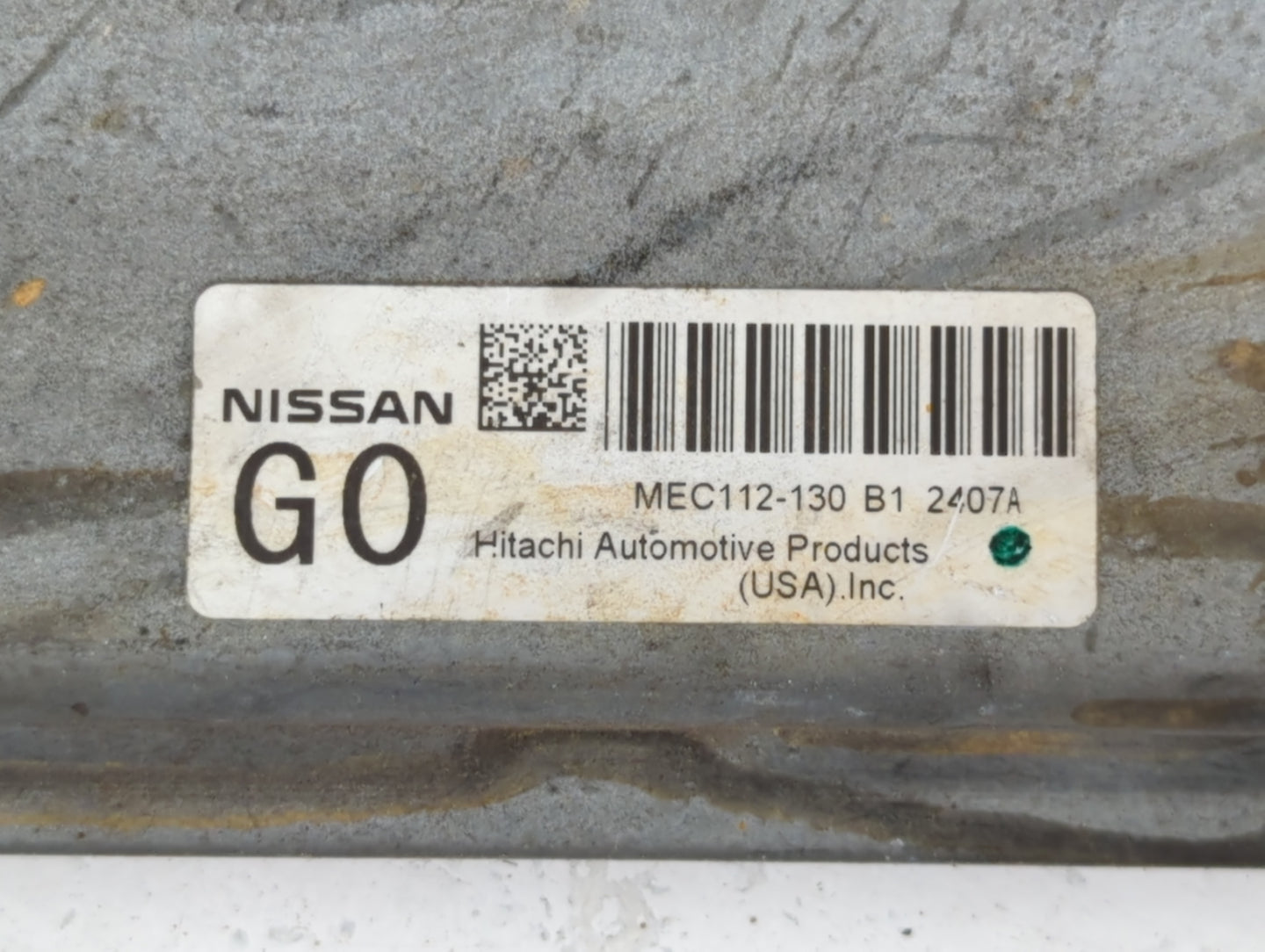 2011-2013 Nissan Altima PCM Engine Control Computer ECU ECM PCU OEM P/N:MEC112-130 B1 2407A Fits Fits 2011 2012 2013 OEM Use