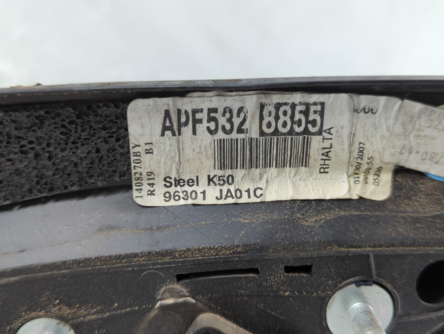 2007-2012 Nissan Altima Passenger Side View Mirror - Right Door Mirror OEM Used - Oemusedautoparts1.com
